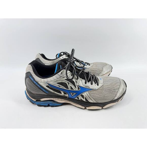 Mizuno Wave Men\'s Running Shoes Gray Blue Athletic Sneakers US 12.5 EU 46.5 main image 10